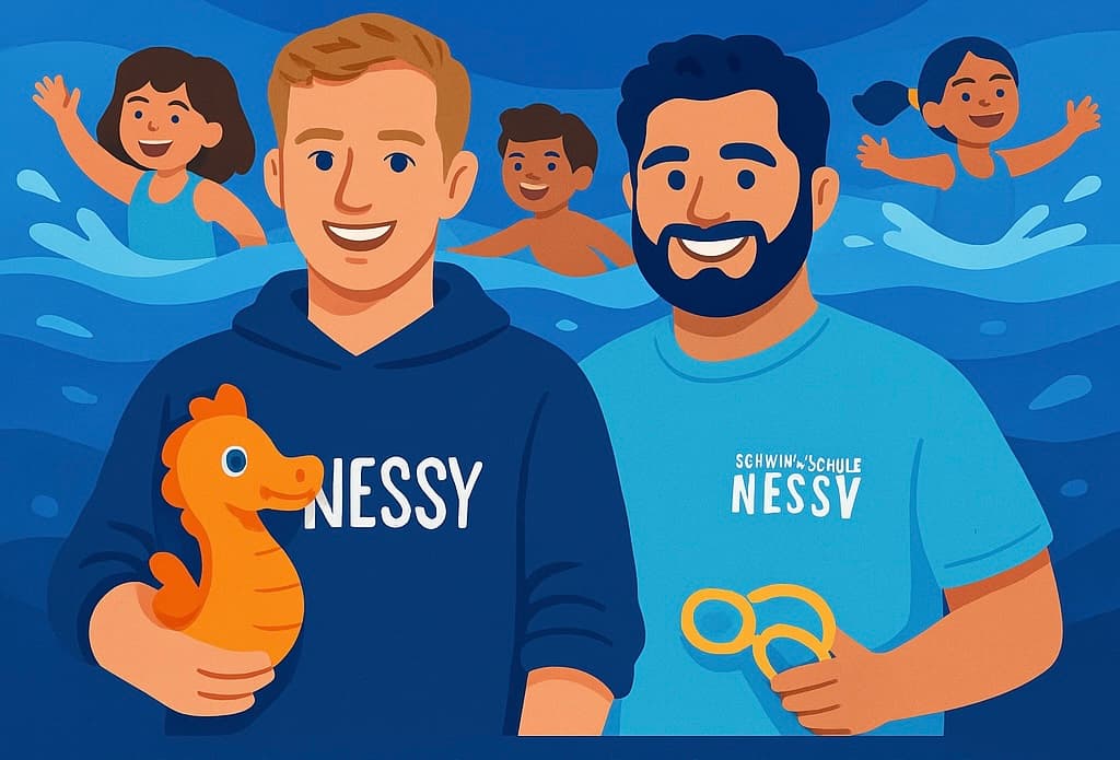 Buenyamin und Valentin - Nessy Team